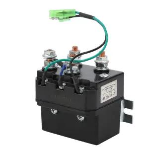 윈치 솔레노이드 릴레이 12V ATV UTV 접점 솔레노이드(ATV 1500-5000파운드 윈치용 보호 캡 유니버설 포함)
