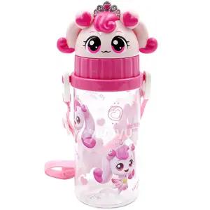 캐치티니핑6 물통-입체스트랩 빨대 YP5575 350ml (T0043)