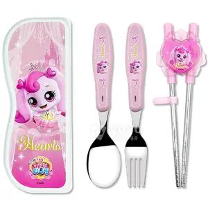 캐치티니핑6 수저케이스세트-하츄핑 양손교정 YP5557 (T0036)