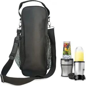 닌자 핏 컴팩트 개인용 블렌더용 JKCWOTS 휴대용 블렌더 가방 - 손잡이 및 조절 가능한 어깨 끈 뉴트리