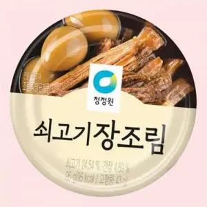 청정원 쇠고기 장조림 95g 캔 4593101
