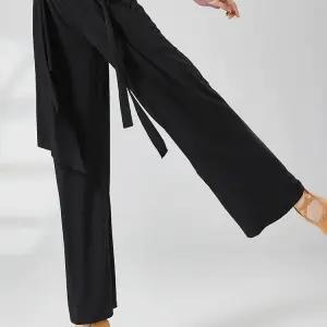 라인댄스복 와이드팬츠 여성 볼룸 사교 통바지 연습복 S