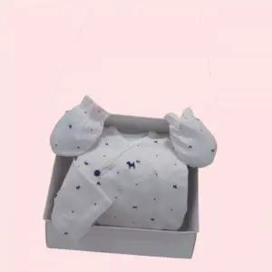 블루독베이비 NY BI배내저고리 손싸개 선물세트 45A70 000 05+45A70 008 12 4585273