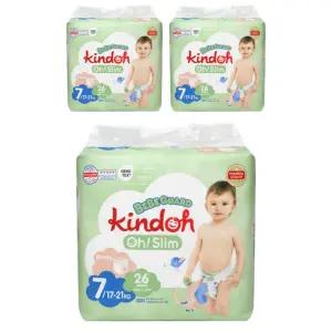육아 필요 킨도 프리미엄 기저귀 오슬림 베베가드 팬티형 7단계 기저귀 78매