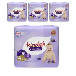 육아 필수템 킨도 프리미엄 기저귀 뉴올데이 팬티형 4단계 104매