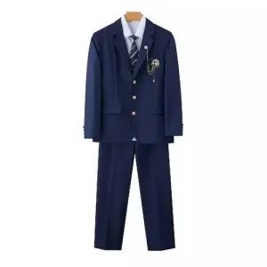 키체샵 남자 반복 정장 패션 고교생 학교급식 외투 제복 봄가을 풀세트 양복 정장세트 HO3