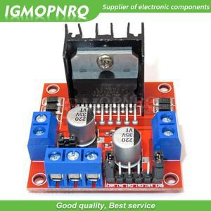 듀얼 H 브리지 DC 스텝퍼 전동 드라이브 컨트롤러 보드 모듈 L298N 35v220uf 1 개