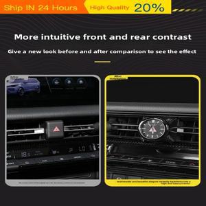 토요타 프라도 랜드 크루저 LC250 2024 차량용 시계 미니 소형 전자 쿼츠 내부 부착형 디지털