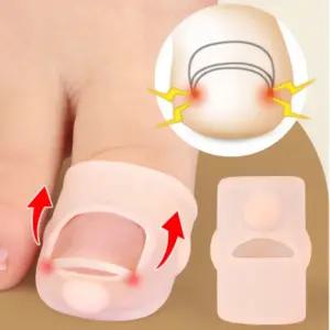 보호 커버 파고드는 완화 실리콘 젤 발가락 교정기