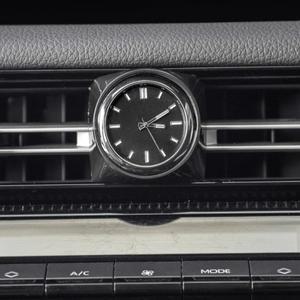 토요타 랜드크루저 프라도 250 2024 2025용  센터 콘솔 에어컨 송풍구 쿼츠 시계 장식 커버 1개