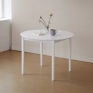 하이디 모노 원형 1000 원목 테이블 식탁(단품)2colors