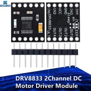 EGBO DRV8833 2 채널 DC 전동 드라이버 모듈 보드 1.5A 3V-10V 1 개