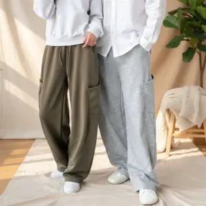 남녀공용 와이드 카고팬츠 포켓포인트