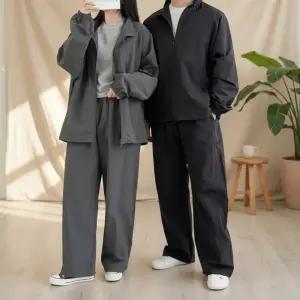 남녀공용 데일리 스트리트 와이드 팬츠