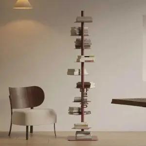 허먼밀러 스토리 북케이스 선반 랙 9층 스탠드 회전 책장 크림