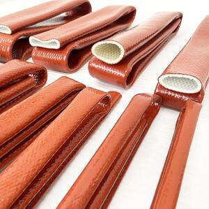 고온 내성 유리 섬유 튜브 실리콘 코팅 편조 내화 부싱 난연 1 M