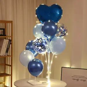 생일 파티 테이블 장식 풍선 촬영 소품 happy party