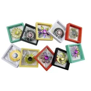 화려한 무지개 메탈 피젯스피너 10p 손장난감 추천 육아완구