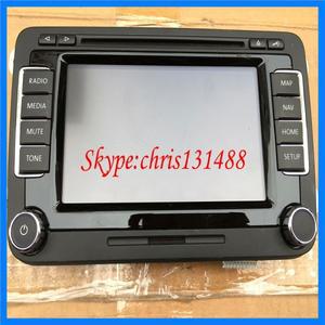 RNS510 전체 페이스 패널 6.5인치 LED 디스플레이 패널(터치스크린 포함) VW 2010-2013 차량용 GPS 네비게