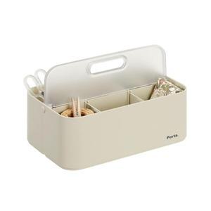 [2개구성] 리템LnC 포르타 폴드BG투명 272802 학교 교실 학원 관공서 툴박스 함 손잡이 수납 NWA8705D