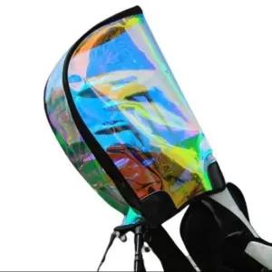 골프백 캐디백 후드커버 홀로그램 투명커버 방수