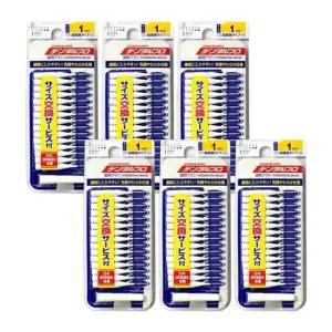 치실 일본 잭스 덴탈프로 치간칫솔 SSS x (15p) 1호 6개