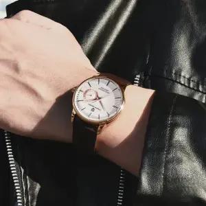 세이코무브 소가죽 남자 손목시계 BP9283WC