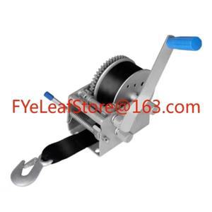 보트 트레일러 핸드 윈치 4WD 3000kg/6615lb 수동 자동차 웨빙 스트랩 3 속도