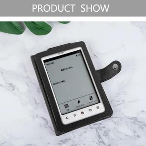 호환 소니 전자책 PRS-T2용 Ereader Funda 케이스 PRS T2용 마그네틱 클로저 가죽 보호 쉘 스킨 커버