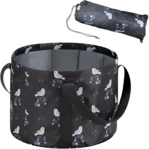 휴대용 여행용 발 욕조 접이식 담금통 족욕 세면대 스파 가정용 페디큐어 대야 야외 캠핑