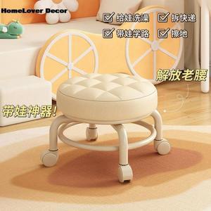 가정용 풀리 바퀴 핸드캐리어 4층 360도 달린 이동 DIY 3인치 블록 지렛대 농산물