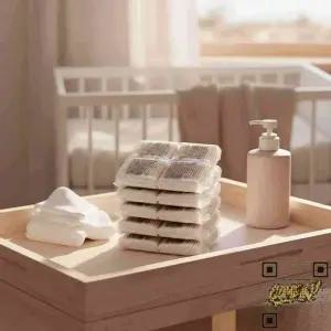 위생 코튼스틱 나무면봉 멸균 신생아 귀청소 귀관리 2000P 100Px20개