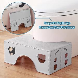 접이식 쪼그리고 앉는 강철 혁신 화장실 이동식변기 이동식 푸세식 성인용 대구경 28cm