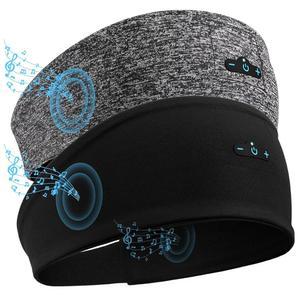 [미국배송] TOPIEI 슬립 헤드폰 사이드 슬리퍼 2팩용 블루투스 헤드밴드 17시간 플레이타임용 운동 달리기 요가를 위한 HD 스테레오 스피커가 장착된 무선 헤드밴드 헤드폰 남성 여성 청소년을 이상적인 선물