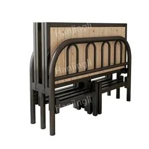 침대 조립침대 접이식 받침 프레임 침대프레임 90CM 철제 슈퍼 매트리스