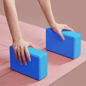 요가 폼블럭 스트레칭 요가블록 요가용품 초보자 무색 2p세트