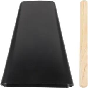 토피쿠 6인치 메탈 카벨과 나무 망치 - 드럼 세트용 타악기 스포츠 이벤트 및 축하를 위한 휴대용