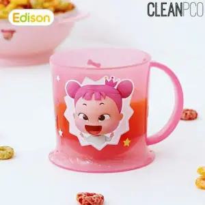 [에이치플러스몰]에디슨 유아컵 한글 영어 숫자 아기 빨대컵 잡기