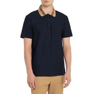 [비비안웨스트우드] 버버리 체크 폴로 카라 반팔 티셔츠 131812054