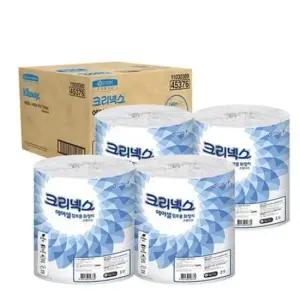 두루마리휴지 크리넥스 점보롤 화장지 업소용 휴지 R140 3롤x4백