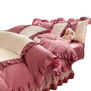 두꺼운 담요 따뜻한 극세사이불 집순이 할머니 이불 거실