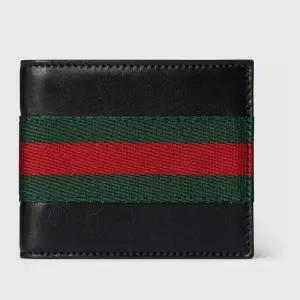 웹 스트라이프 트레이드마크 반지갑 867269AAGIT 1053