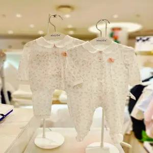 [압소바 의류] 꽃토끼 뱀부 우주복 내의 2종세트 26년봄신상 (A1110613D)