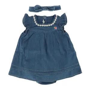 갤러리아 (임신축하,출산,백일)BL)데님원피스형바디수트(46313-604-02)