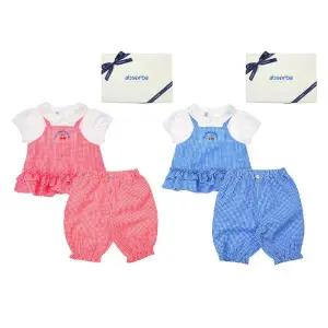 갤러리아 (압소바출산,백일,돌,반소내의세트)블름프릴상하(A13-21210)