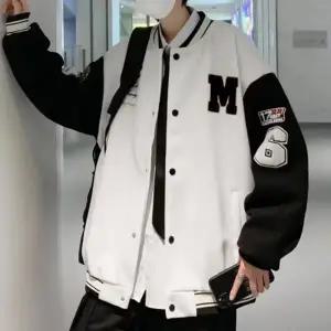 캐주얼점퍼 패치 봄가을패션점퍼 가을 아우터 오버핏 야구점퍼 봄 남성점퍼