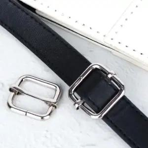 클립 실버 가방끈클립 끈조절 가방끈 20mm 부자재 2P WFFNZ54