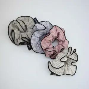 아트박스/신상오픈런 여성용 파스텔 컬러 스트라이프 배색 머리끈