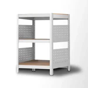 아트박스/스피드랙 홈던트하우스 주방선반 파티션선반 3단 400x400x750