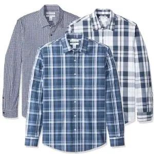 2장세트 마마로 남성 캐주얼 작업복 체크셔츠 농사 일 남방